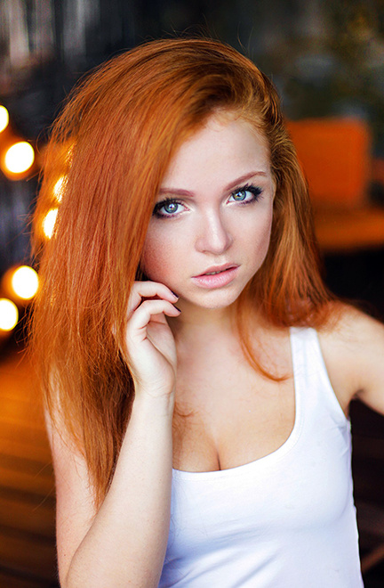 Елена Козина, 19 лет, бармен 14 рыжих красавиц Челябинска. Фото. Опрос.