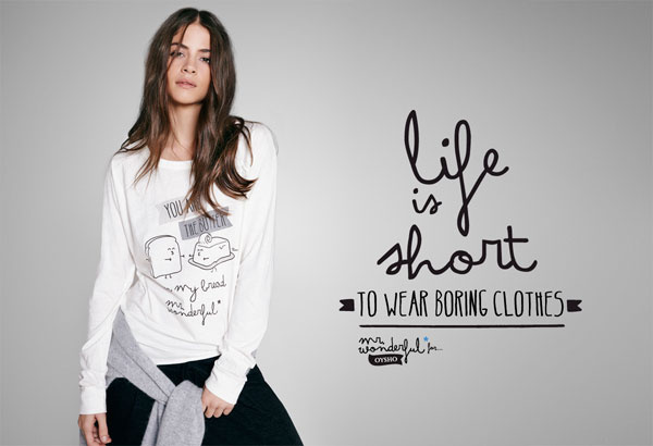 Коллекция Mr Wonderful for Oysho Коллекция Mr Wonderful for Oysho