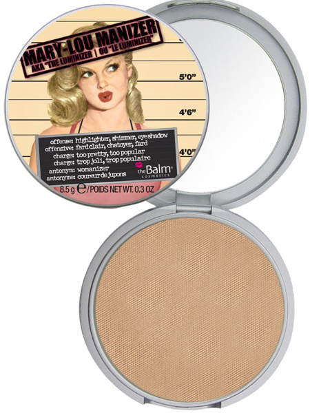 theBalm, хайлайтер Mary-Lou Manizer, 1560 рублей theBalm, хайлайтер Mary-Lou Manizer, 1560 рублей