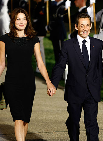 Николя Саркози и Карла Бруни