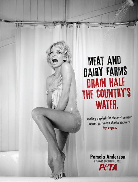 Памела Андерсон для PETA Памела Андерсон для PETA