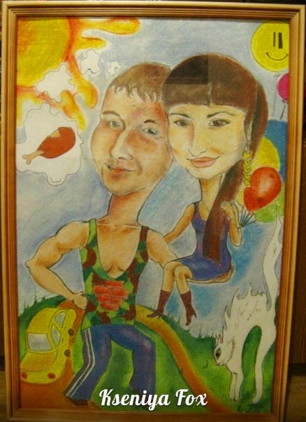 Рисую веселые ШАРЖИ, на заказ (по... Рисую веселые ШАРЖИ, на заказ (по...
