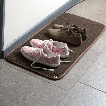 Теплый коврик для обуви и других в... Теплый коврик для обуви и других в...
