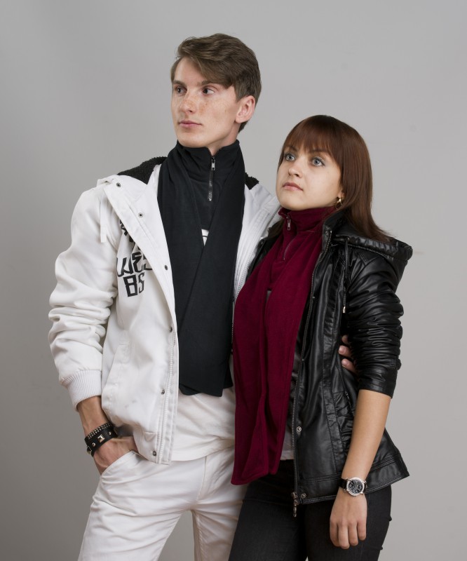 Шарф на молнии - полезный и стильн... Шарф на молнии - полезный и стильн...