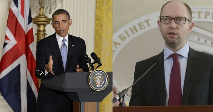 МАРАЗМ КРЕПЧАЕТ.
Яценюк едет к Об... МАРАЗМ КРЕПЧАЕТ.
Яценюк едет к Об...