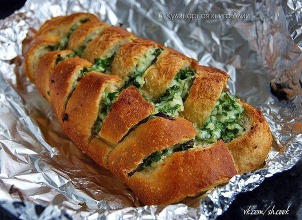 Простая закуска - хрустящий батон... Простая закуска - хрустящий батон...