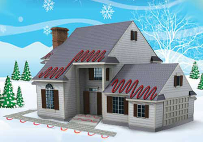 Кабельный обогрев водостоков и крыш RGS-2CR Кабельный обогрев водостоков и крыш RGS-2CR