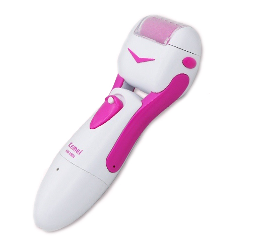 Простой секрет идеальных пяточек. Роликовая электропилка для педикюра Kemei. Простой секрет идеальных пяточек. Роликовая электропилка для педикюра Kemei.