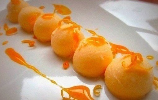 Мандариновое мороженое Мандариновое мороженое