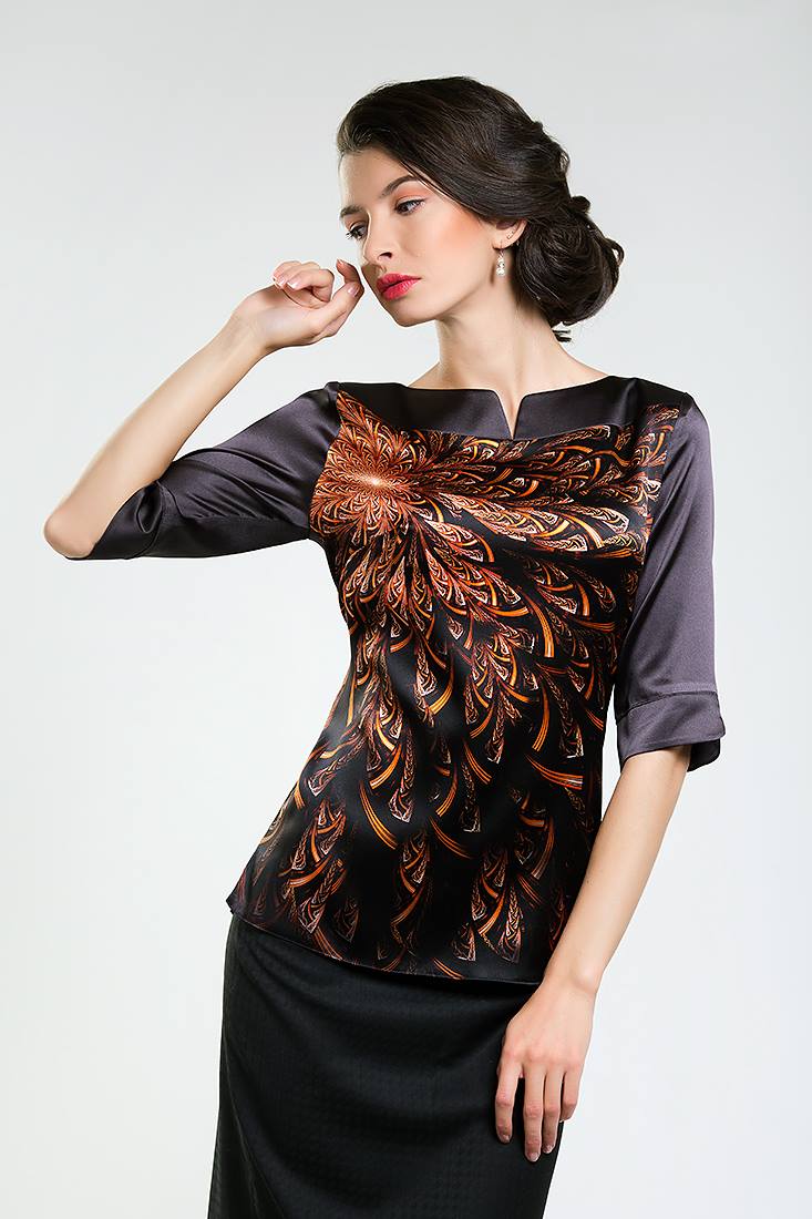 Великолепие шелка. Самые стильные блузки для деловых женщин. Великолепие шелка. Самые стильные блузки для деловых женщин.