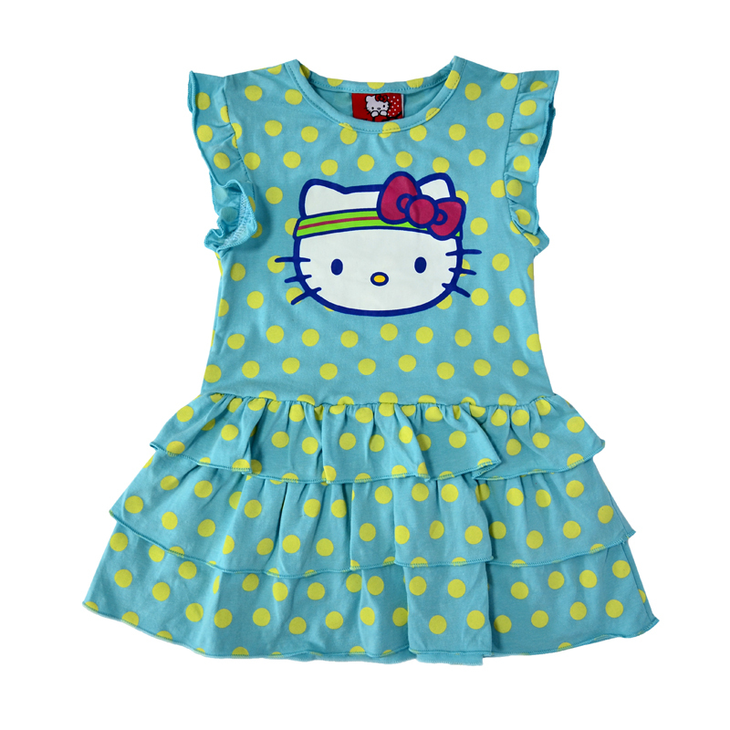 Легкое, практически невесомое платье от Хэллоу Китти сделает вашу дочку настоящей маленькой модницей. Легкое, практически невесомое платье от Хэллоу Китти сделает вашу дочку настоящей маленькой модницей.