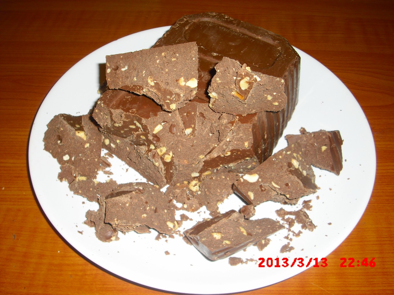 Раздача недовложения шоколада. Раздача недовложения шоколада.
