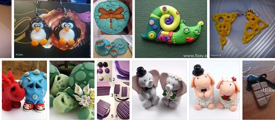 Полимерная глина (пластика). Вы сможете создать бижутерию, фигурки и статуэтки, декорировать предметы интерьера 1/16 Полимерная глина (пластика). Вы сможете создать бижутерию, фигурки и статуэтки, декорировать предметы интерьера 1/16