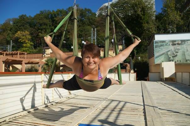 Для полненьких! Воздушная йога ведёт набор в весовую группу! Для полненьких! Воздушная йога ведёт набор в весовую группу!