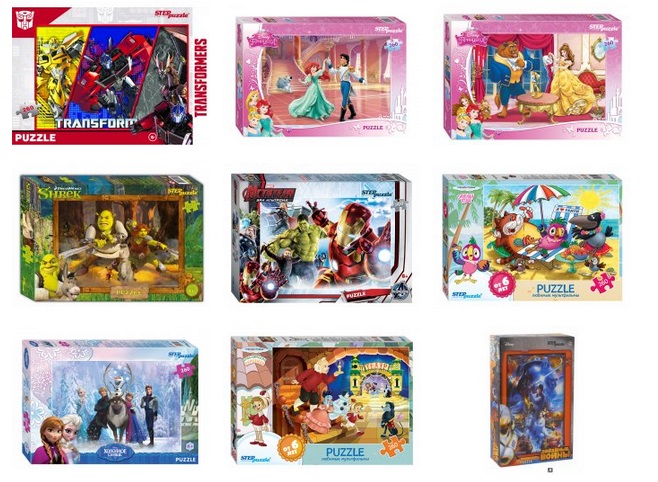 Мир пазлов. Теперь и кубики для малышей :) Увлекательное развлечение для детей от 2-х лет начиная с нескольких деталей и до 4000 элементов. Реальные сюжеты и герои ваших любимых мультфильмов по низким ценам 7/16 Мир пазлов. Теперь и кубики для малышей :) Увлекательное развлечение для детей от 2-х лет начиная с нескольких деталей и до 4000 элементов. Реальные сюжеты и герои ваших любимых мультфильмов по низким ценам 7/16