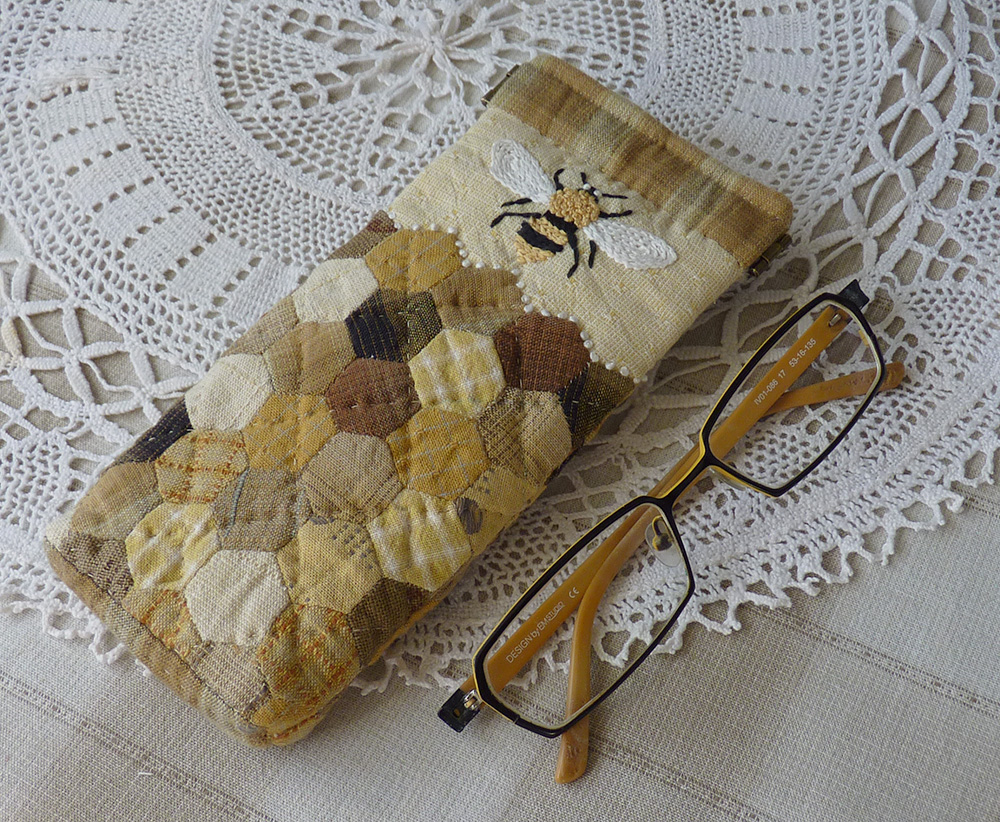 Мастер-класс по японскому пэчворку Очечник Мастер-класс по японскому пэчворку Очечник