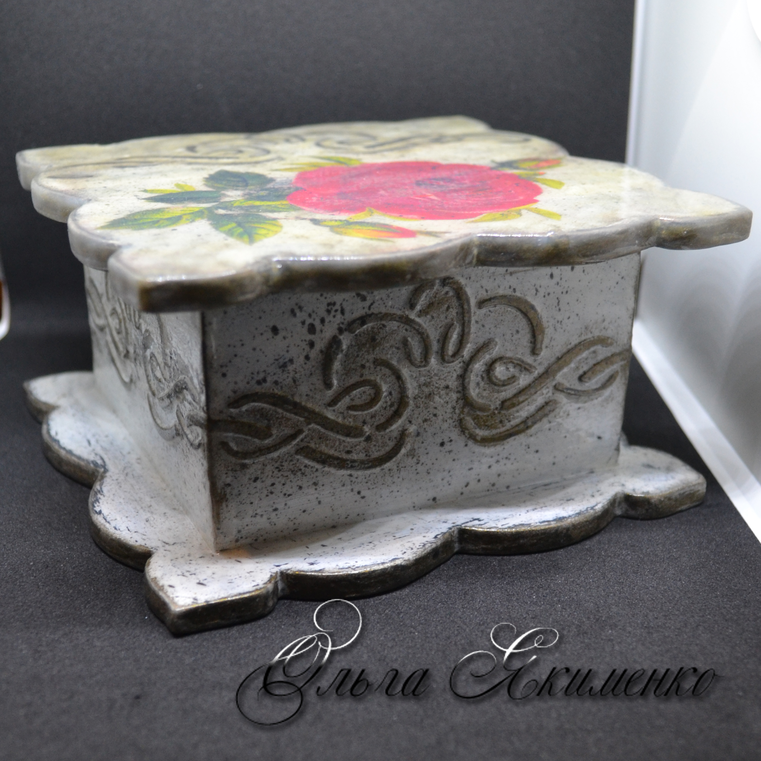 Шкатулка Прованс декупаж Шкатулка Прованс декупаж