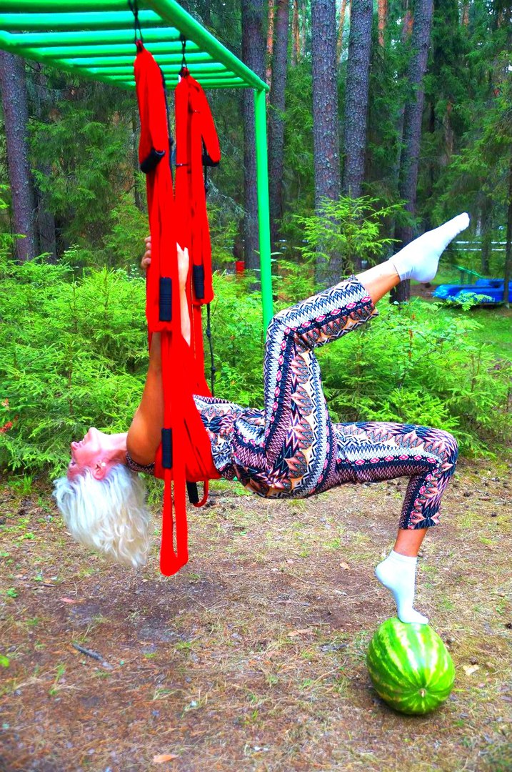 Воздушная йога доступна каждому Воздушная йога доступна каждому