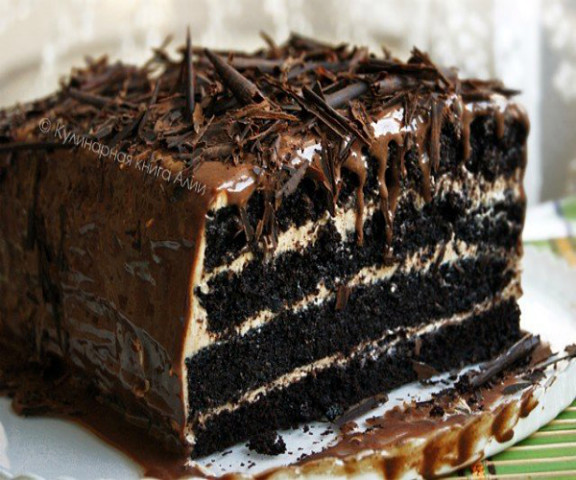 ШОКОЛАДНЫЙ ТОРТ "АРАБСКИЕ СКАЗКИ" ШОКОЛАДНЫЙ ТОРТ "АРАБСКИЕ СКАЗКИ"