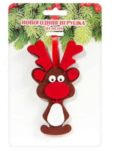 Ёлочная игрушка многослойная Олень Ёлочная игрушка многослойная Олень