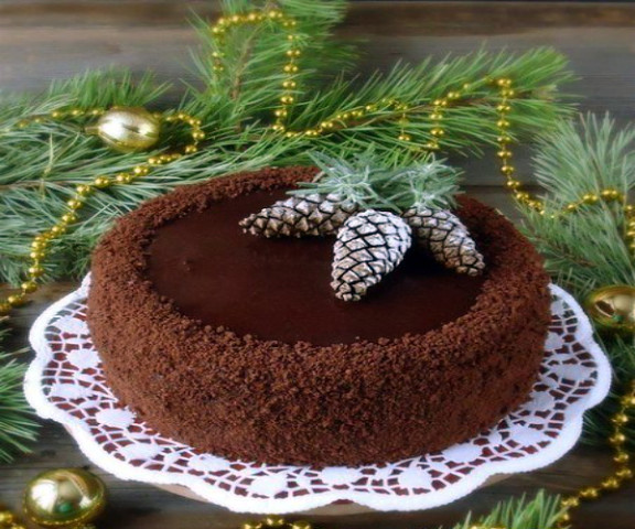 ШОКОЛАДНЫЙ ТОРТ С КУРАГОЙ ШОКОЛАДНЫЙ ТОРТ С КУРАГОЙ