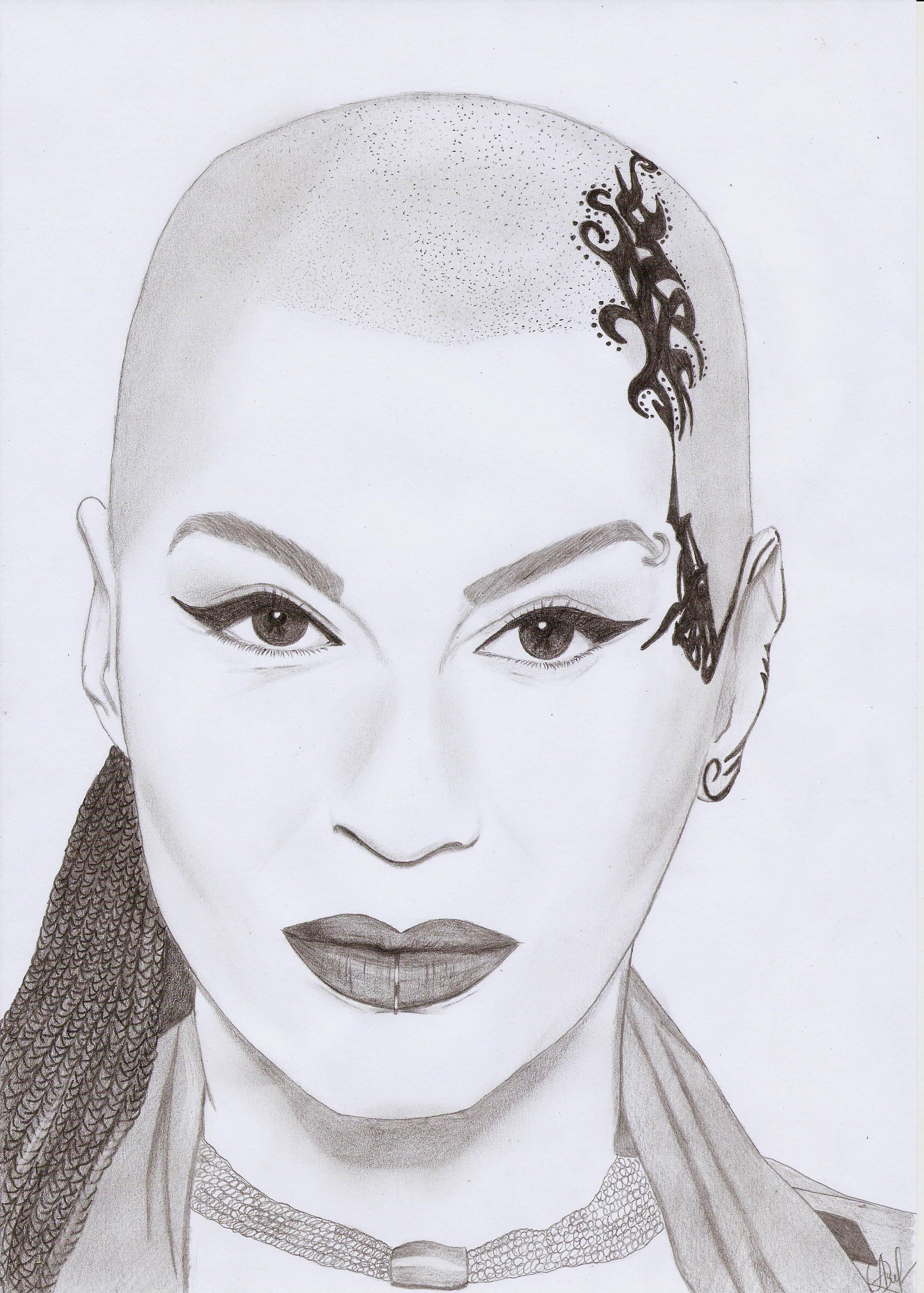 Портрет карандаш Наргиз Закирова Портрет карандаш Наргиз Закирова