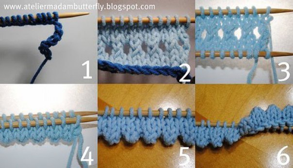 КАК СВЯЗАТЬ КРАЙ ЗУБЧИКАМИ КАК СВЯЗАТЬ КРАЙ ЗУБЧИКАМИ