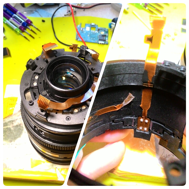 Ремонт объектива фотокамеры Canon Ремонт объектива фотокамеры Canon