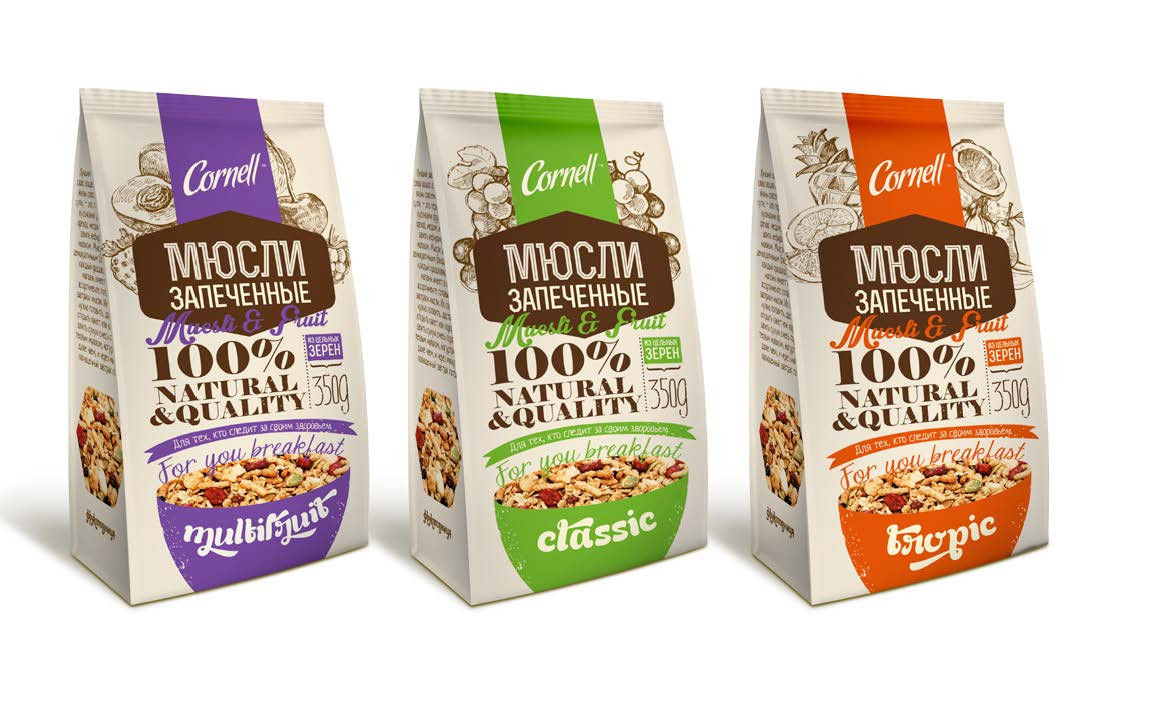 Действительно запеченные, а не жаренные на масле мюсли C*o*r*n*e*ll. Большинство представленных на рынке запеченных мюсле - жаренные, а мюсли C*o*r*n*e*ll запекаються в высокотемпературной печи. Попробуйте и оцените разницу! Действительно запеченные, а не жаренные на масле мюсли C*o*r*n*e*ll. Большинство представленных на рынке запеченных мюсле - жаренные, а мюсли C*o*r*n*e*ll запекаються в высокотемпературной печи. Попробуйте и оцените разницу!