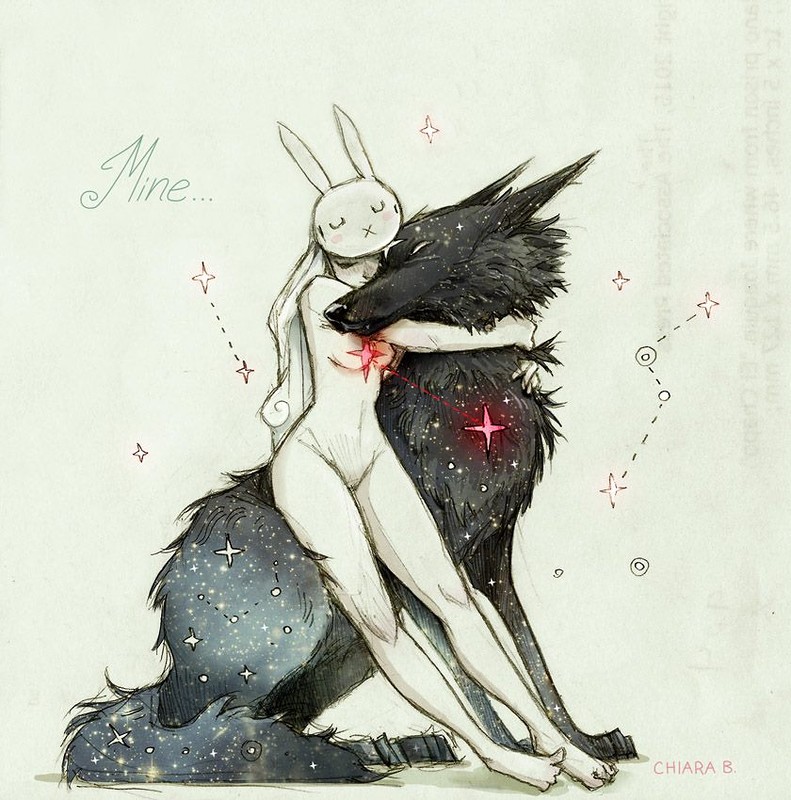 Мой звёздный волк вернулся на небо.. Мой звёздный волк вернулся на небо..