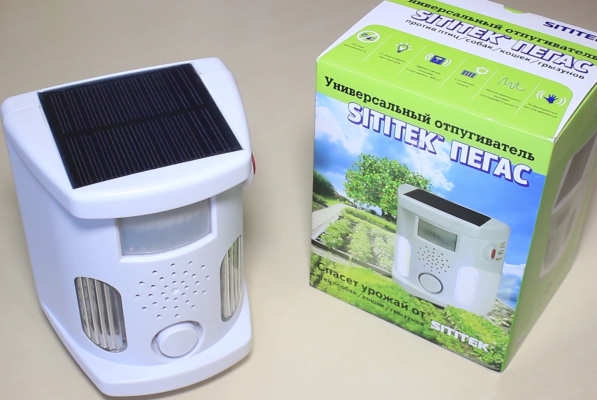 Sititek Пегас биоакустический отпугиватель птиц, животных и садовых вредителей Sititek Пегас биоакустический отпугиватель птиц, животных и садовых вредителей