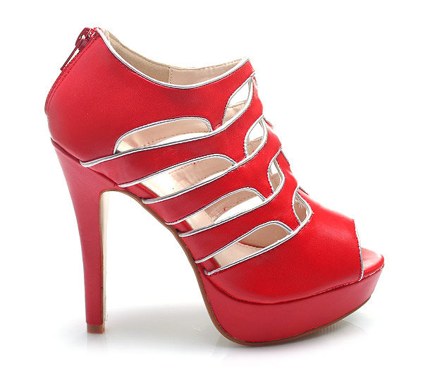 красные ботильоны 37р красные ботильоны 37р