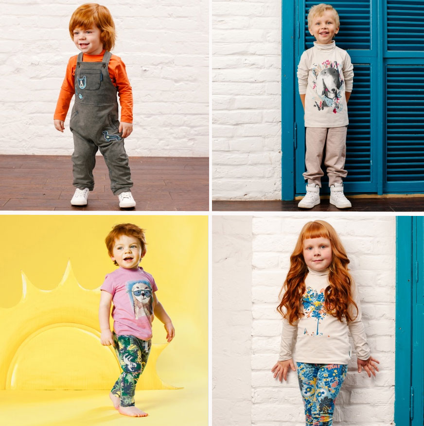 Яркие удобные комплекты для деток Яркие удобные комплекты для деток