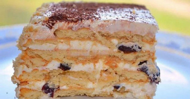 Торт с черносливом без выпечки Торт с черносливом без выпечки