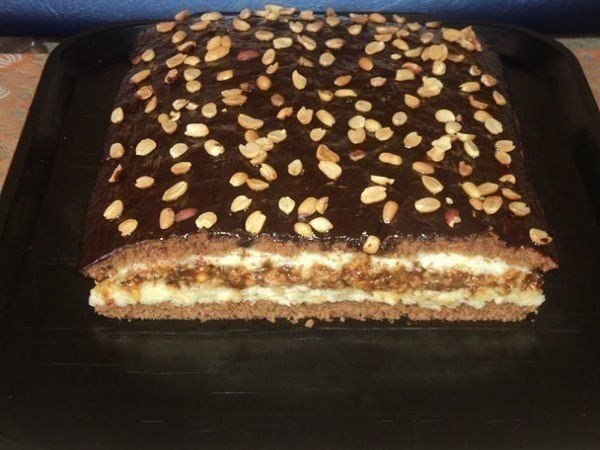 Торт Сникерс Торт Сникерс