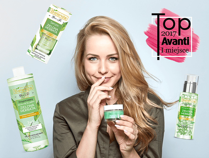 Bielenda Cosmetics закрывает 2017 год! Вся зеленая чайная линия была удостоена уникальной награды Top Аванти 2017! Журнал Avanti выдвинул линию Green Tea на первое место в категории: косметика для ухода - популярная. Приглашаю и вас попробовать. Bielenda Cosmetics закрывает 2017 год! Вся зеленая чайная линия была удостоена уникальной награды Top Аванти 2017! Журнал Avanti выдвинул линию Green Tea на первое место в категории: косметика для ухода - популярная. Приглашаю и вас попробовать.