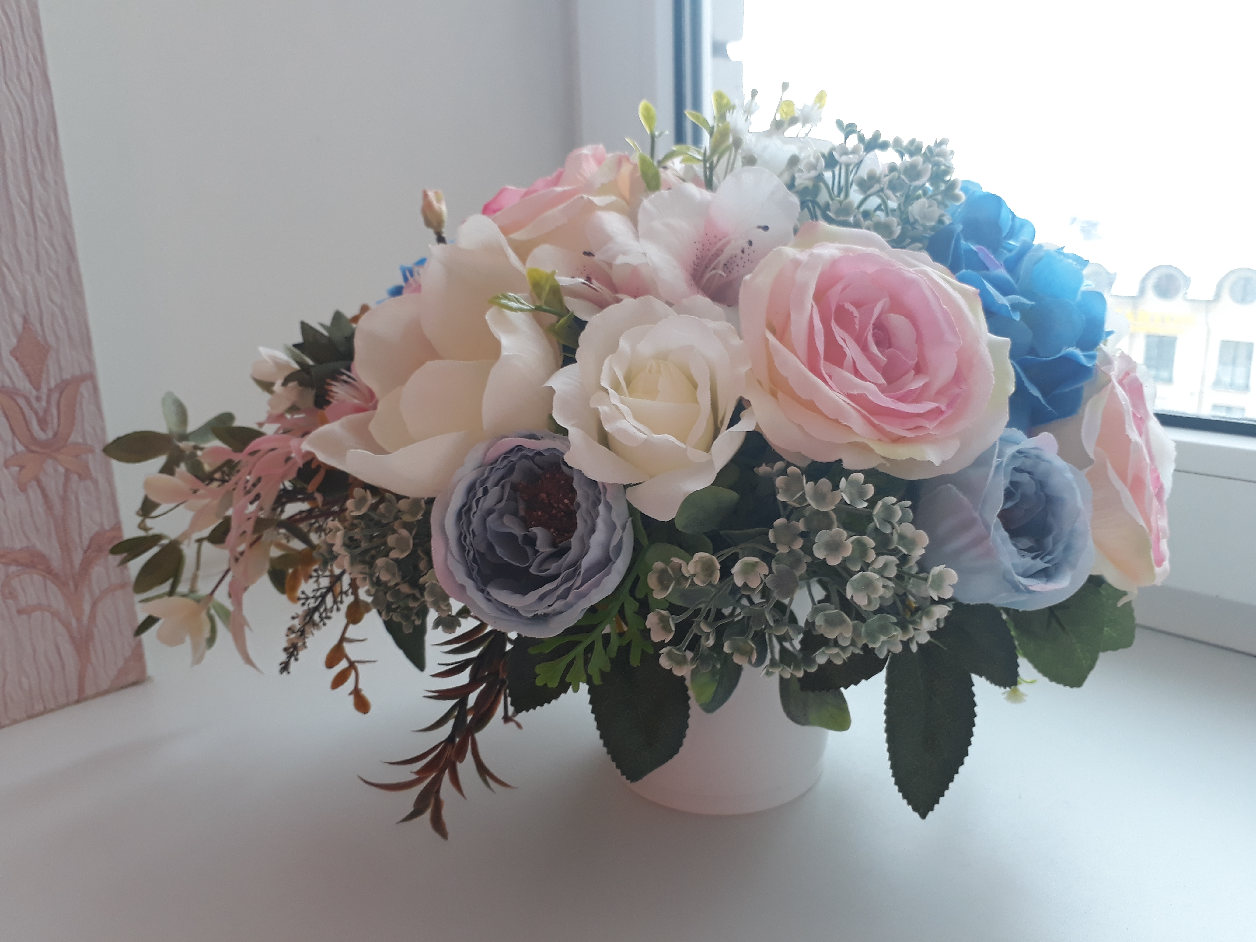 Интерьерная композиция "Морозное утро" Интерьерная композиция "Морозное утро"