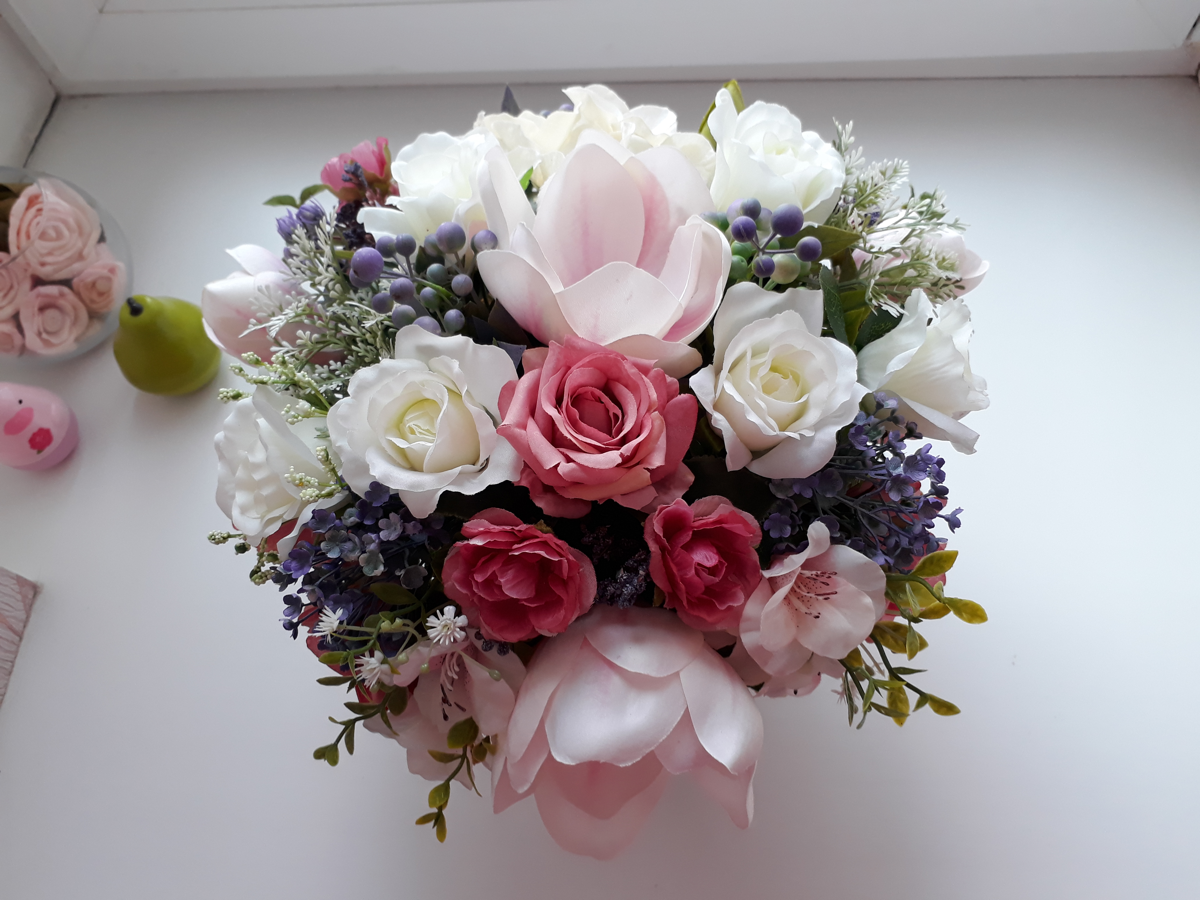 Интерьерная композиция "Цветущий сад" Интерьерная композиция "Цветущий сад"