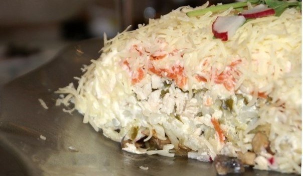 Салат "Старый мельник" Салат "Старый мельник"