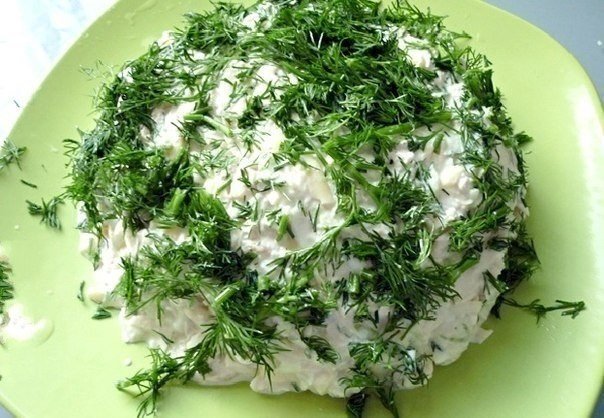 Салат "Облако". Салат "Облако".