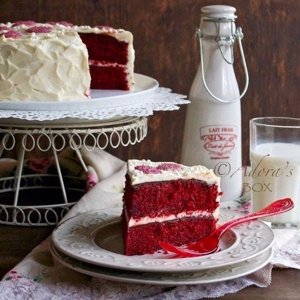 Торт "Красный бархат" Торт "Красный бархат"