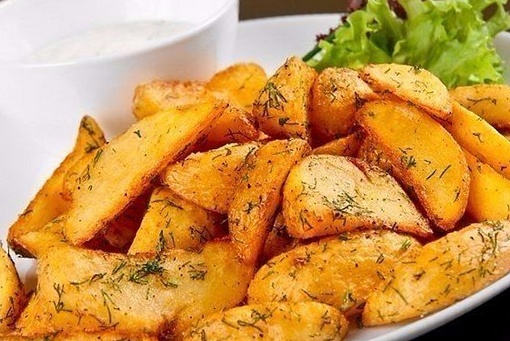 Картошка по-деревенски в духовке Картошка по-деревенски в духовке