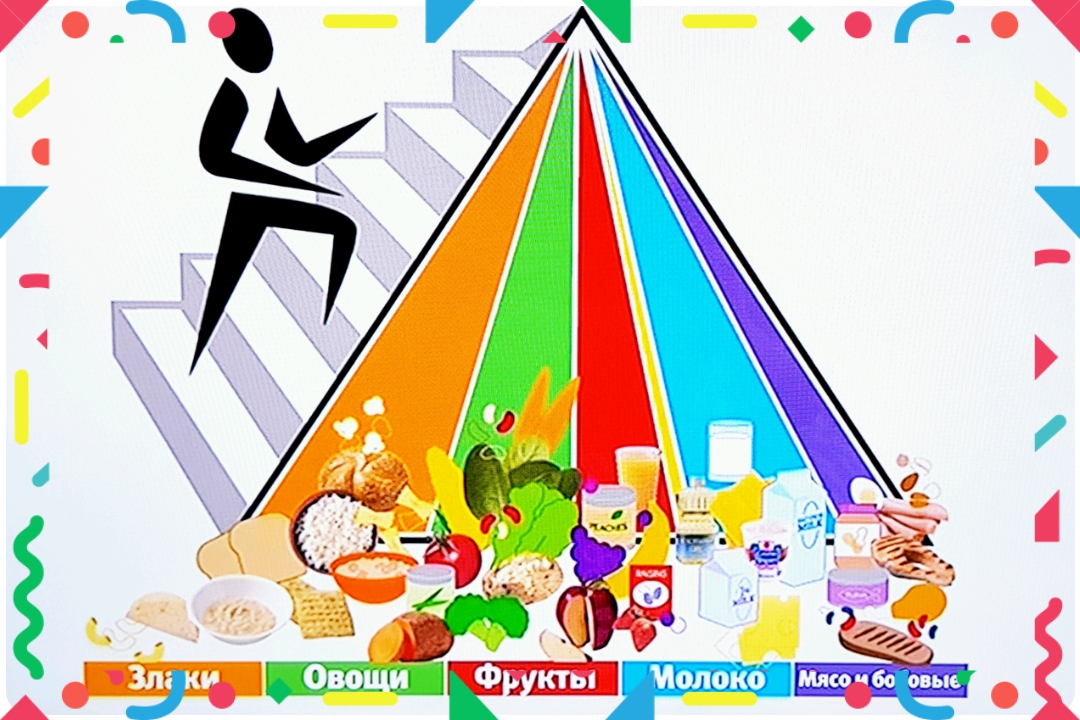 Новая пищевая пирамида. Новая пищевая пирамида.