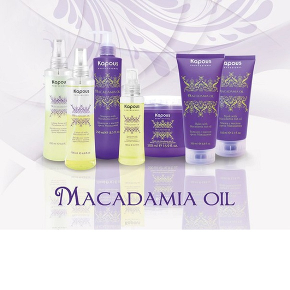 Серия продуктов Macadamia Oil разработана специалистами бренда Kapous Professional для заботы о травмированных химически и температурно, сухих, ломких, потерявших силу и блеск волосах. Серия продуктов Macadamia Oil разработана специалистами бренда Kapous Professional для заботы о травмированных химически и температурно, сухих, ломких, потерявших силу и блеск волосах.