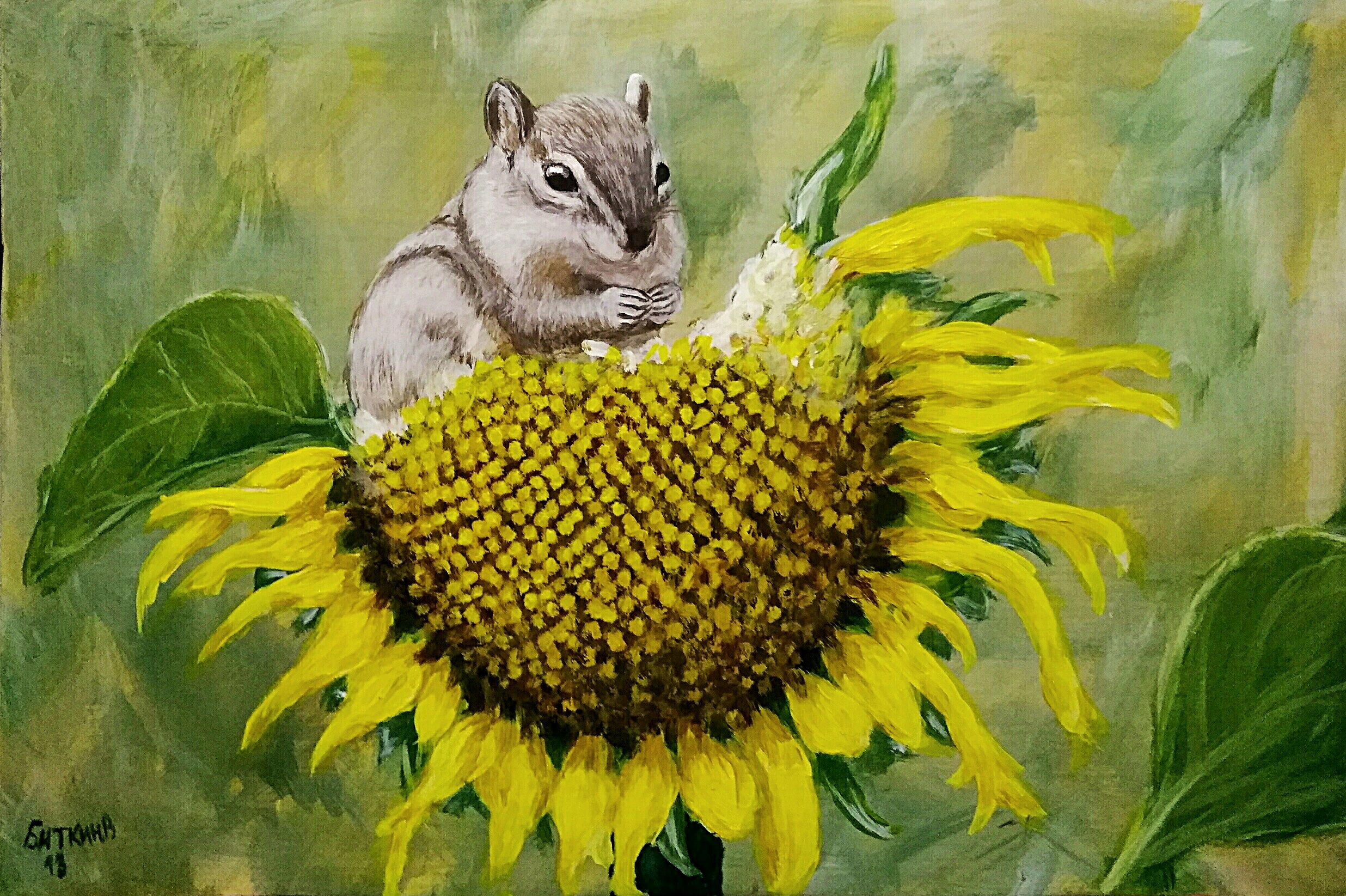 Картина акрилом. Картина акрилом.