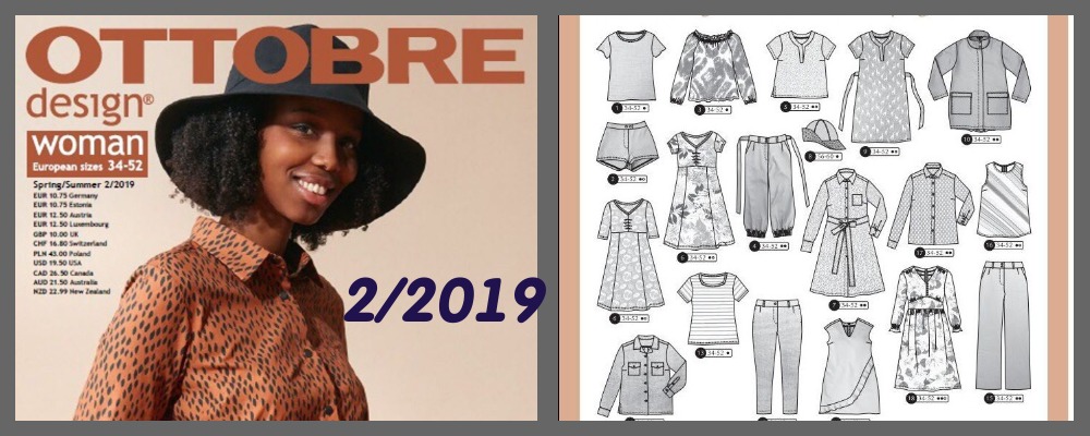 Номер Ottobre design Woman 2/2019 (весна-лето) Номер Ottobre design Woman 2/2019 (весна-лето)