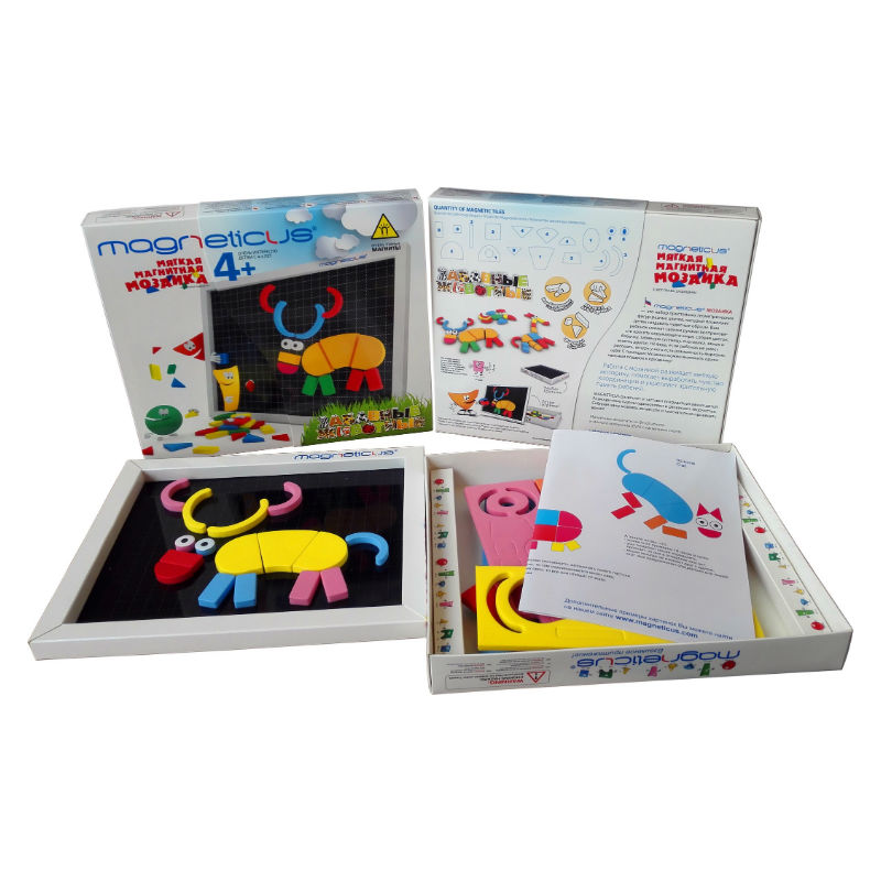 Магнитная мозаика с мягкими элементами - детям нравится даже просто держать в руках! Магнитная мозаика с мягкими элементами - детям нравится даже просто держать в руках!