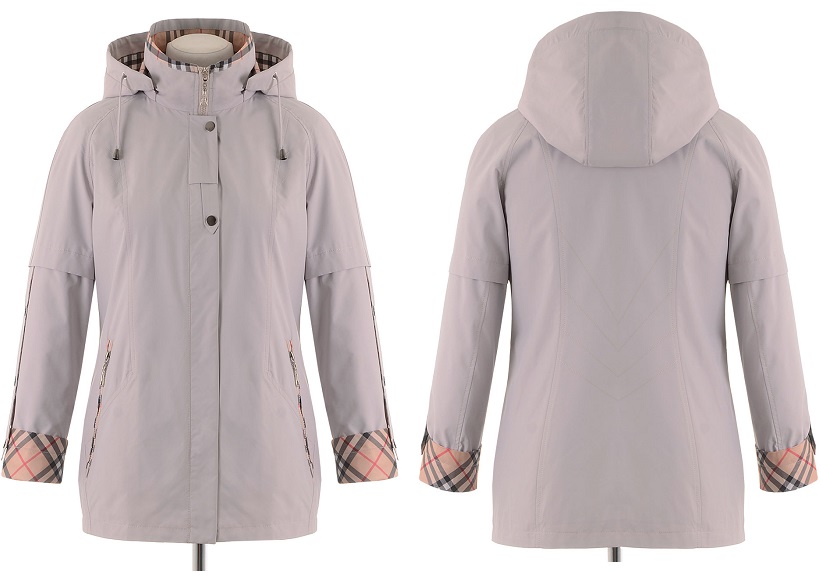 Новинка! Стильная современная ветровка с застежкой на молнию и кнопки. Изюминка модели - яркая клетчатая отделка под Burberry (р-ры 48-58) Новинка! Стильная современная ветровка с застежкой на молнию и кнопки. Изюминка модели - яркая клетчатая отделка под Burberry (р-ры 48-58)