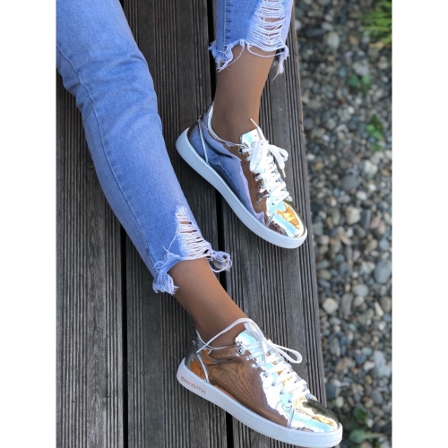 Кеды Louis Vuitton серебряные лак_Копия люкс 1:1 (ААА) Кеды Louis Vuitton серебряные лак_Копия люкс 1:1 (ААА)