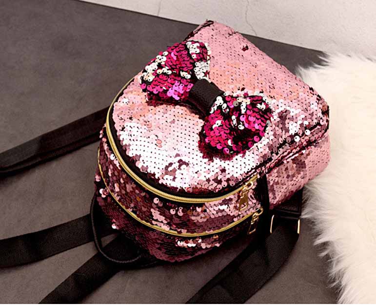 Классные рюкзачки с переворотными пайетками, мечта девочек от 590 руб Классные рюкзачки с переворотными пайетками, мечта девочек от 590 руб